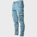 Carlijn™ Heren Slim Fit Cargo Jeans