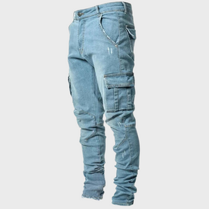 Carlijn™ Heren Slim Fit Cargo Jeans