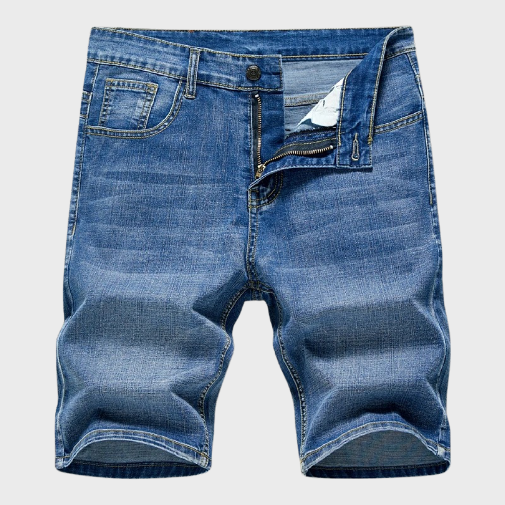 Bente™ Heren Denim Jeansshort