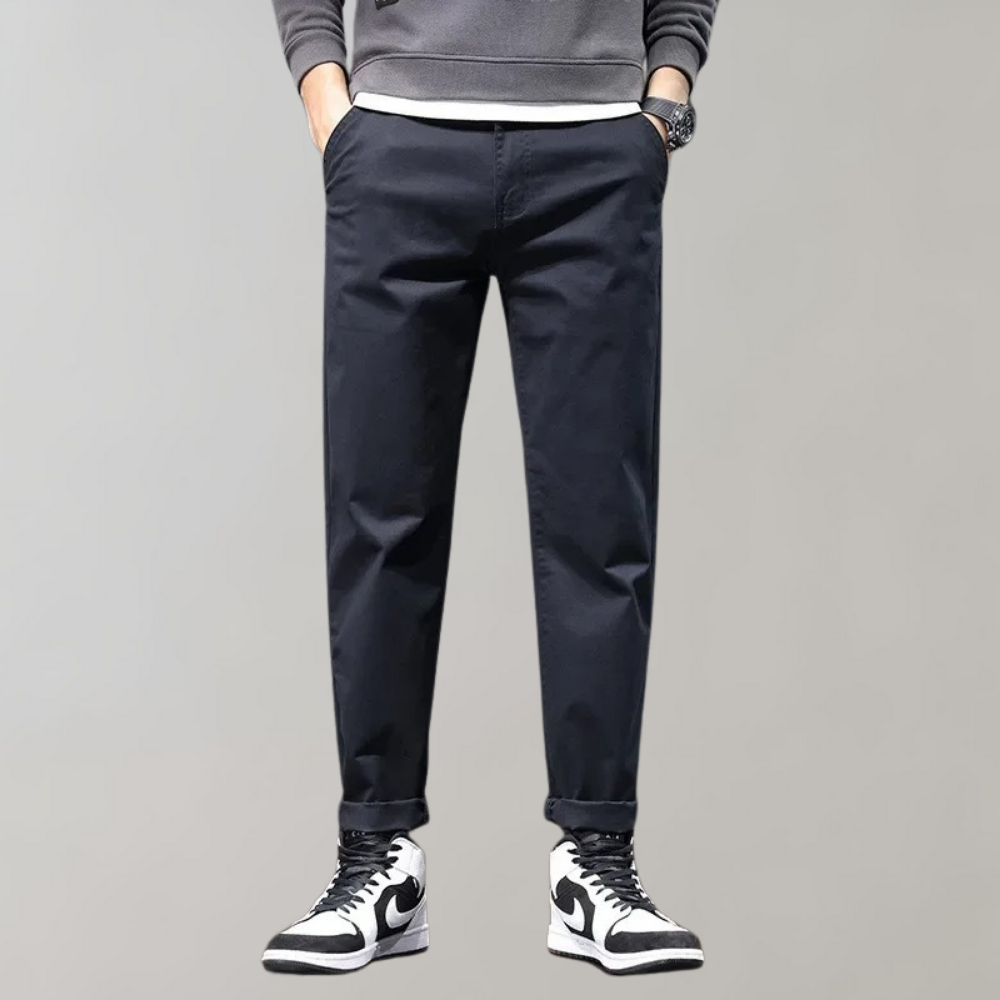 Livy™ Heren Casual Broek met Slim Fit