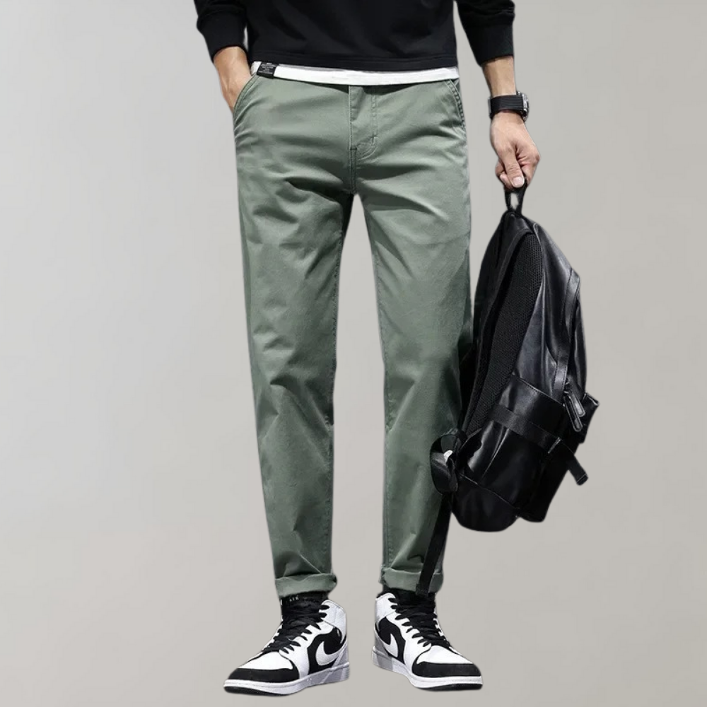 Livy™ Heren Casual Broek met Slim Fit