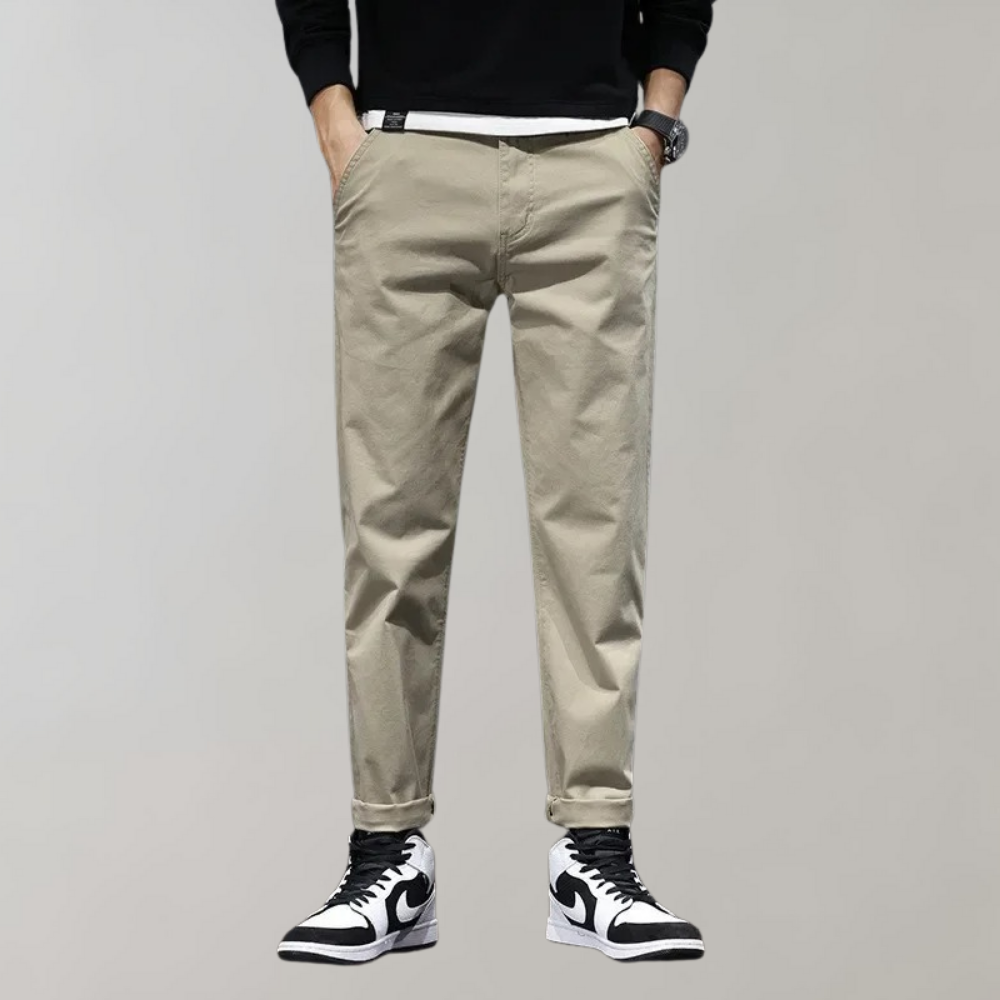 Livy™ Heren Casual Broek met Slim Fit