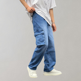 Zachary™ Heren Baggy Cargo Jeans