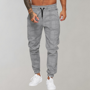 Jacob™ Casual Geruite Joggingbroek voor Heren