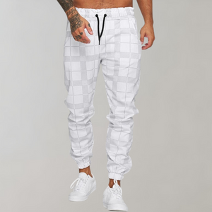 Jacob™ Casual Geruite Joggingbroek voor Heren