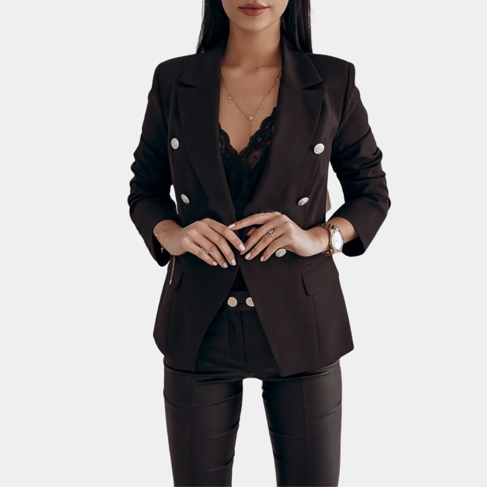 Joanna™ Dubbelrijige Damesblazer