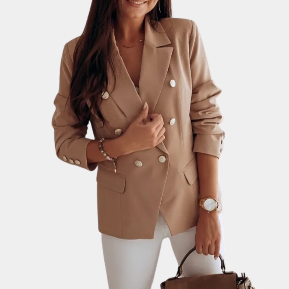 Joanna™ Dubbelrijige Damesblazer