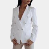 Joanna™ Dubbelrijige Damesblazer