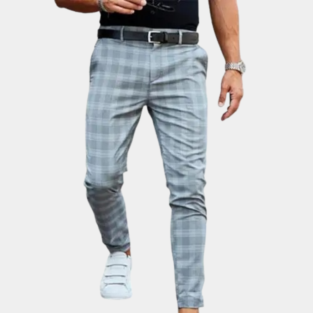 Archie™ Modieuze Heren Geruite Broek