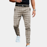 Archie™ Modieuze Heren Geruite Broek