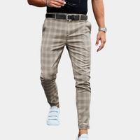 Archie™ Modieuze Heren Geruite Broek