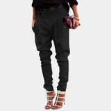 Elsie™ Dames Geplooide Chino Jogger