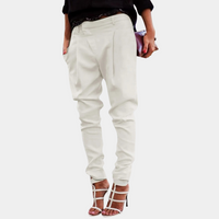 Elsie™ Dames Geplooide Chino Jogger
