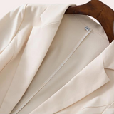 Pippa™ Dames Blazer met Opgerolde Mouwen