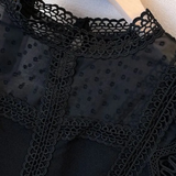 Sophie™ Elegante Zwarte Damesblouse
