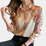 Emily™ Dames Blouse met Bloemenprint