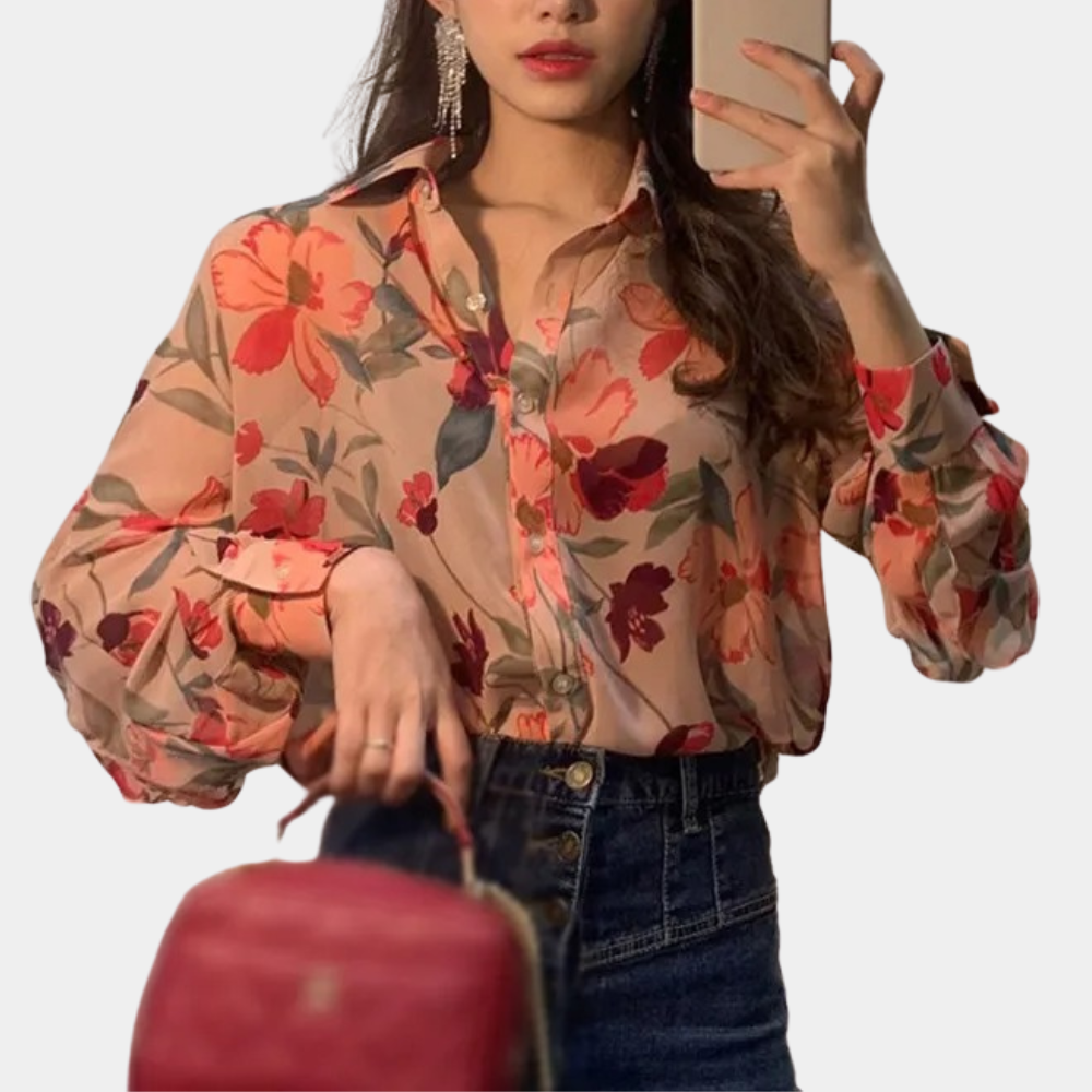 Eleanor™ Dames Chiffon Blouse