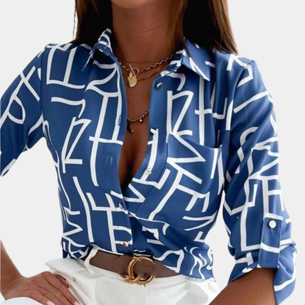 Olive™ Modieuze Vrouwelijke Blouse