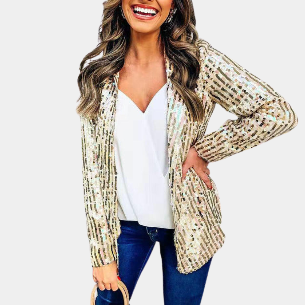 Rosalind™ Dames Pailletten Blazer