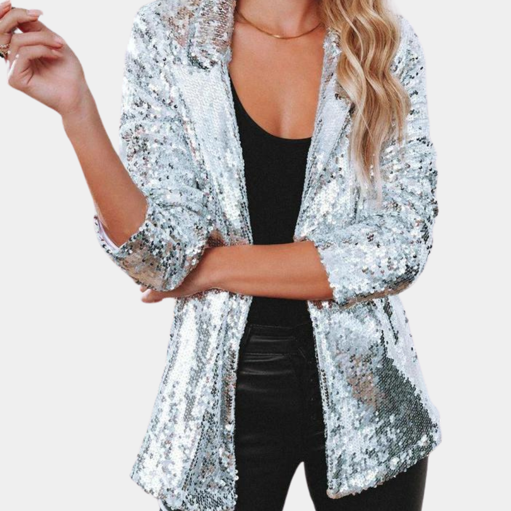 Rosalind™ Dames Pailletten Blazer