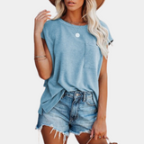 Azra - Casual zomer t-shirt voor dames - Perfect voor Lente en Zomer