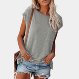 Azra - Casual zomer t-shirt voor dames - Perfect voor Lente en Zomer