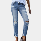 Charlotte™ Dames Ripped Jeans