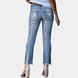 Charlotte™ Dames Ripped Jeans