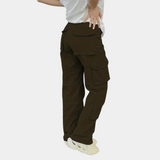 Bonnie™ Dames Straight Fit Cargo Broek