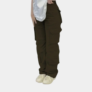 Bonnie™ Dames Straight Fit Cargo Broek