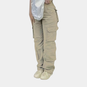 Bonnie™ Dames Straight Fit Cargo Broek