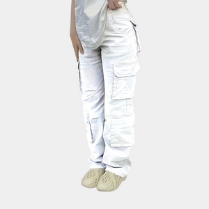 Bonnie™ Dames Straight Fit Cargo Broek