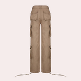 Violet™ Dames Oversized Cargo Broek