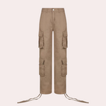 Violet™ Dames Oversized Cargo Broek