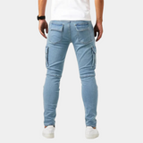 Wouter™ Heren Slim Fit Cargo Jeans