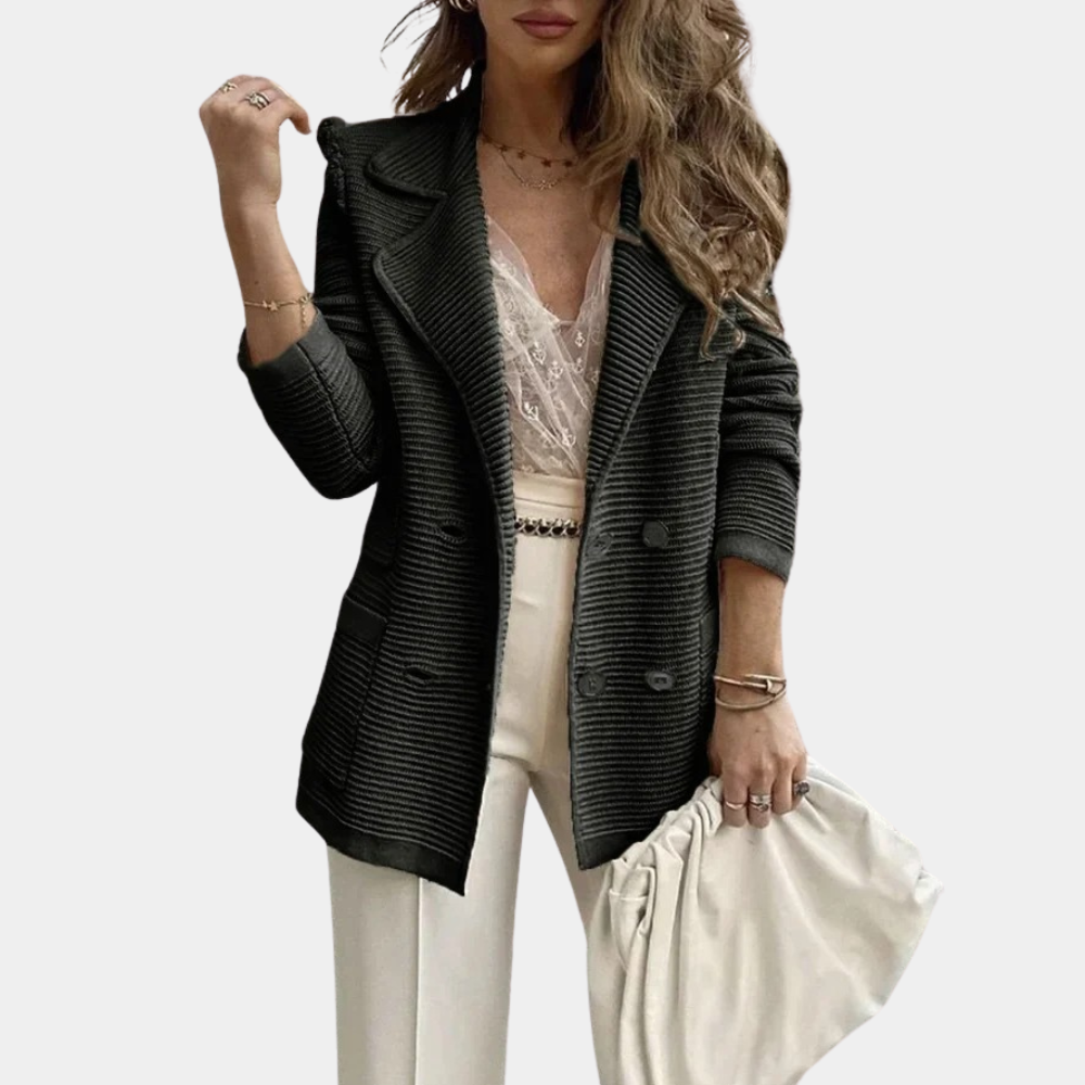 Pamela™ Dames Gebreide Blazer