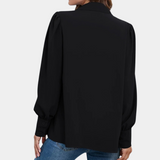 Ava™ Damesblouse met Ballonmouwen