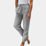 Harriet™ Dames Linnenlook Broek