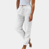 Harriet™ Dames Linnenlook Broek