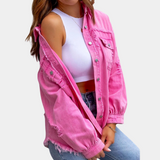 Constance™ Casual Oversized Dames Blouse