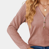 Damesshirt met lange mouwen - Luchtige Zomereditie