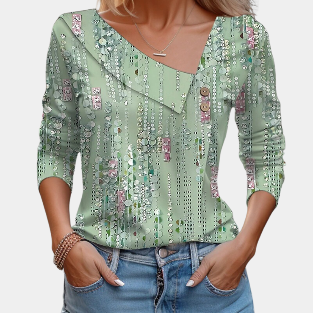 Babette™ Vrouwelijke Longsleeve Top