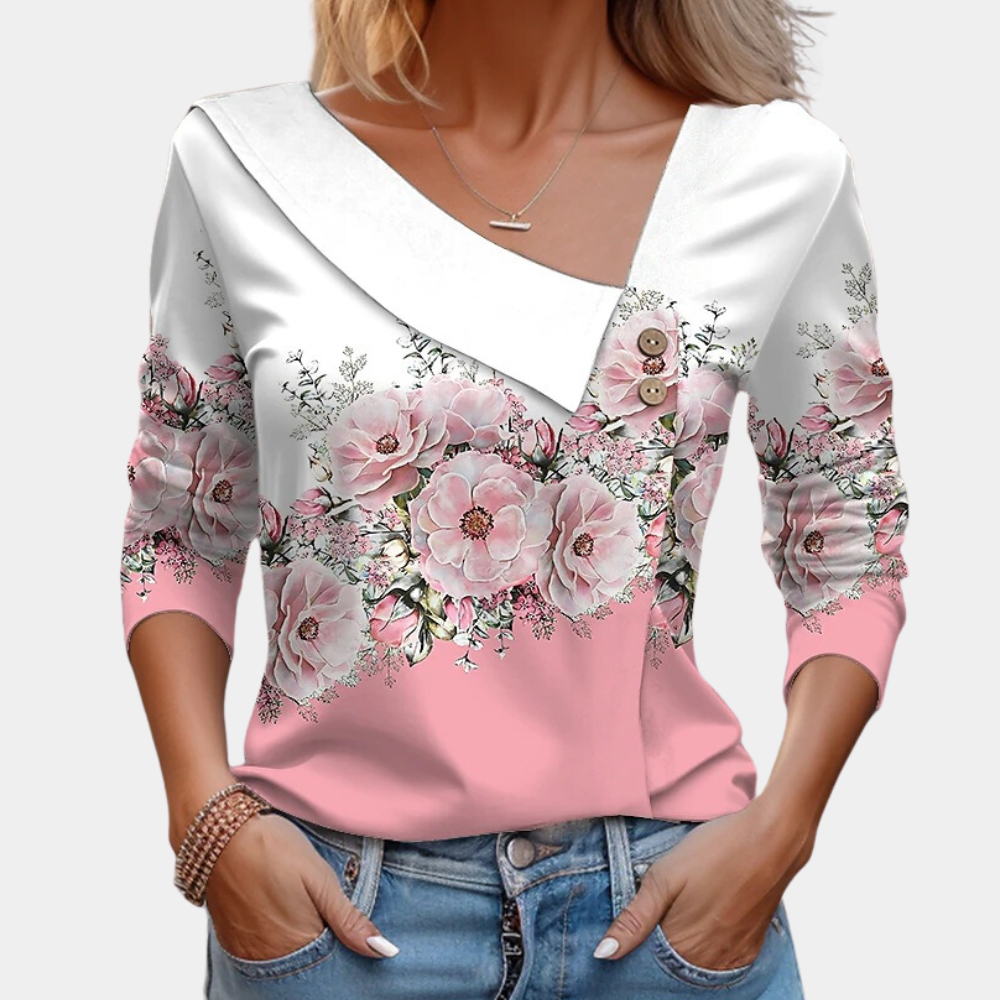 Babette™ Vrouwelijke Longsleeve Top