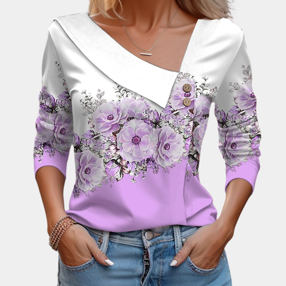 Babette™ Vrouwelijke Longsleeve Top