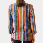 Cecilia™ Dames Blouse met Multicolor