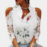 Ruby™ Dames Cold Shoulder Blouse