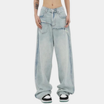 Evangeline™ Dames Baggy Jeans