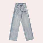 Evangeline™ Dames Baggy Jeans
