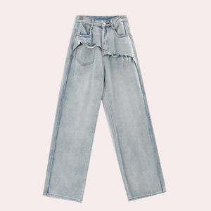 Evangeline™ Dames Baggy Jeans