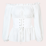 Luna™ Dames Off-Shoulder Top
